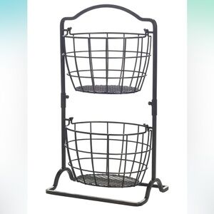 2 Tiered Fruit Storage Basket